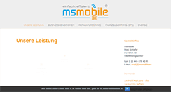 Desktop Screenshot of msmobile.eu